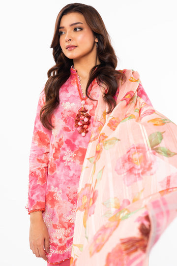Alkaram Studio SS-1-1-24 Pink Spring Summer Collection Online Shopping